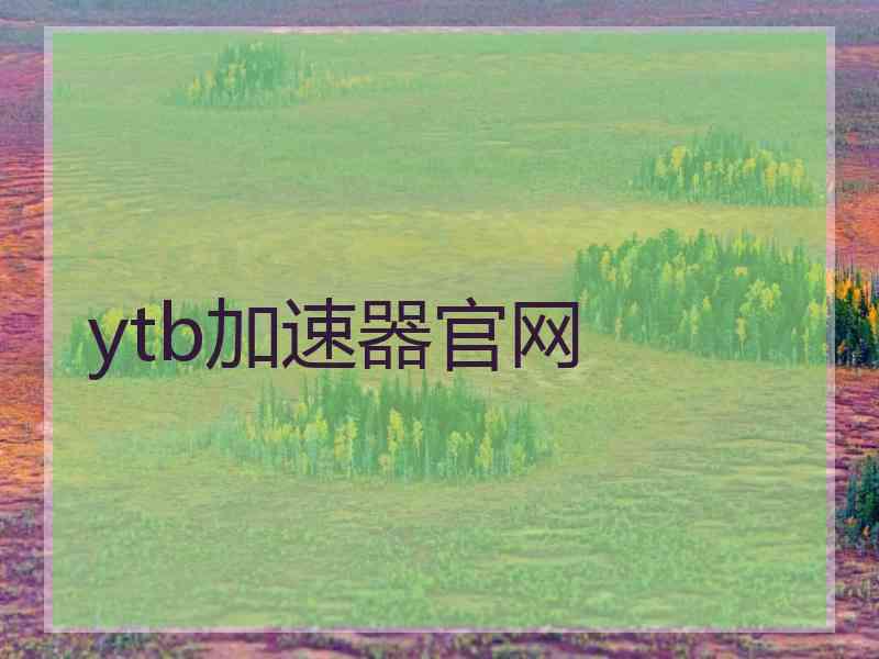 ytb加速器官网