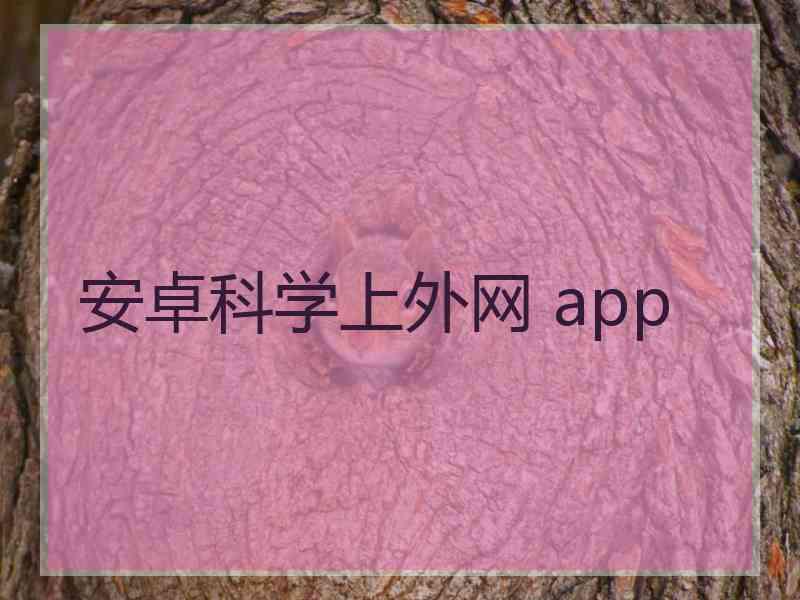 安卓科学上外网 app