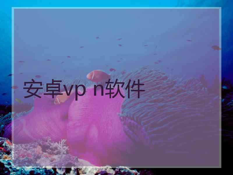 安卓vp n软件