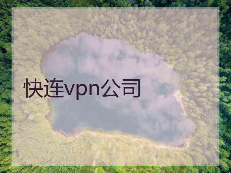 快连vpn公司