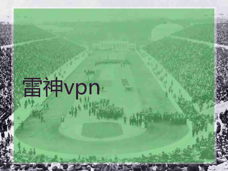 雷神vpn