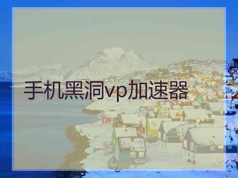 手机黑洞vp加速器