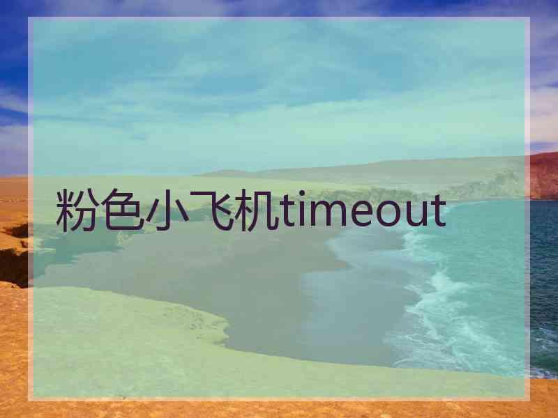 粉色小飞机timeout