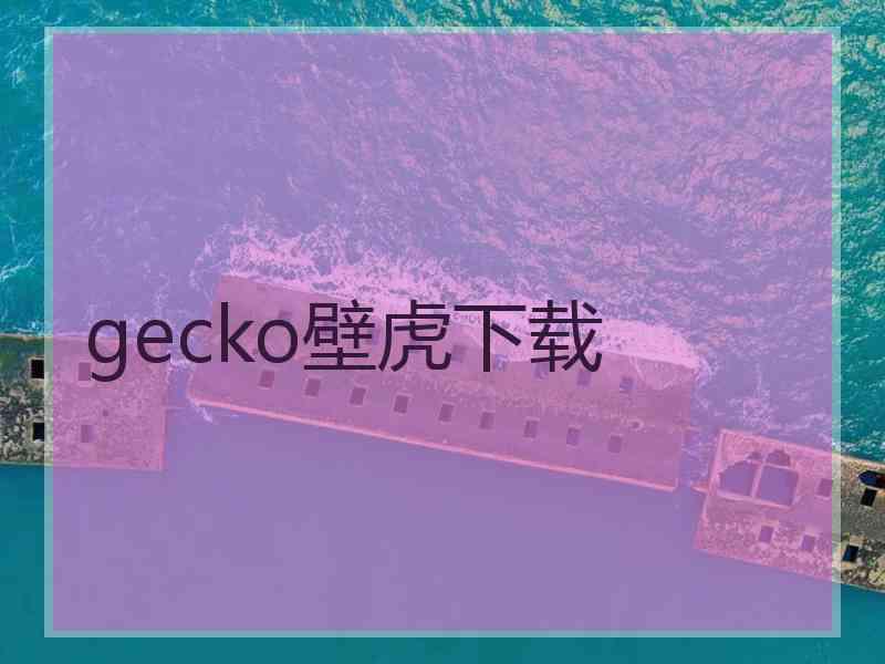 gecko壁虎下载