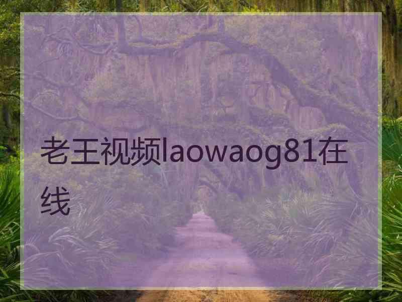 老王视频laowaog81在线