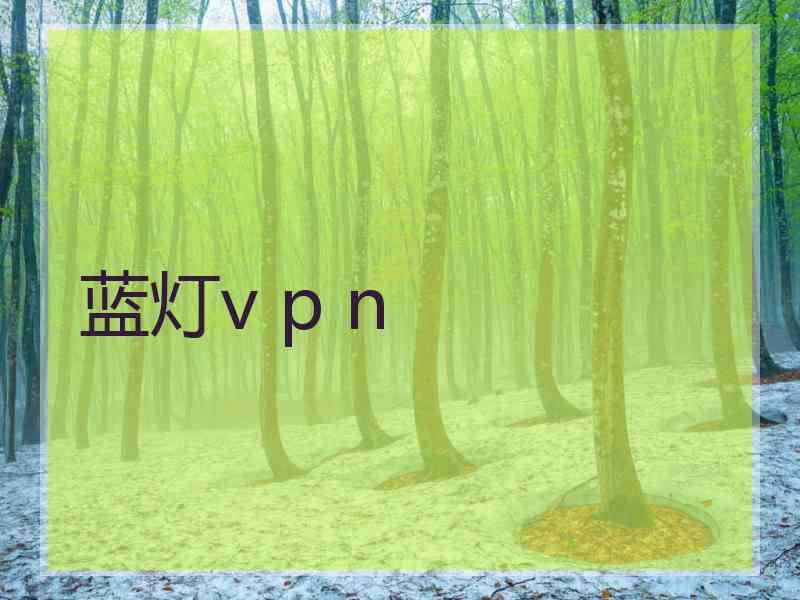 蓝灯v p n