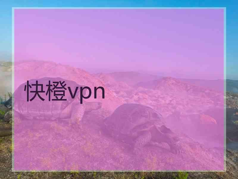 快橙vpn