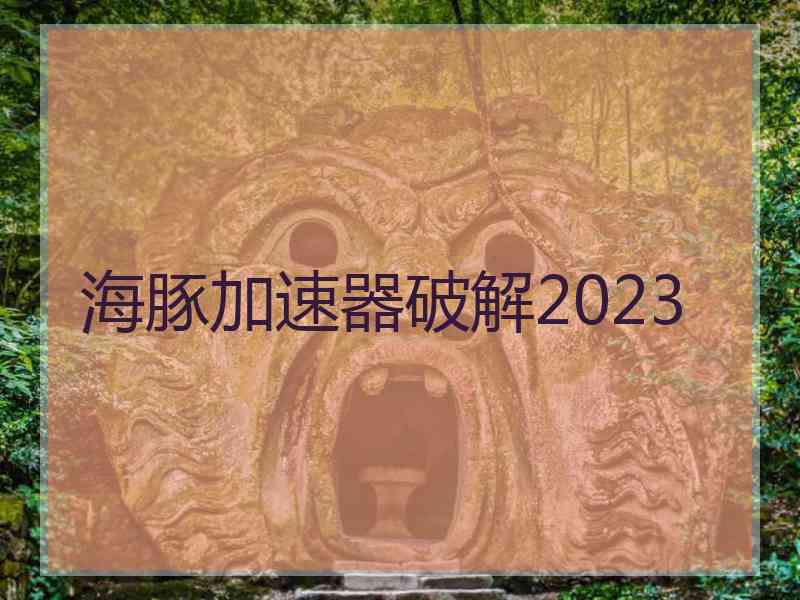 海豚加速器破解2023