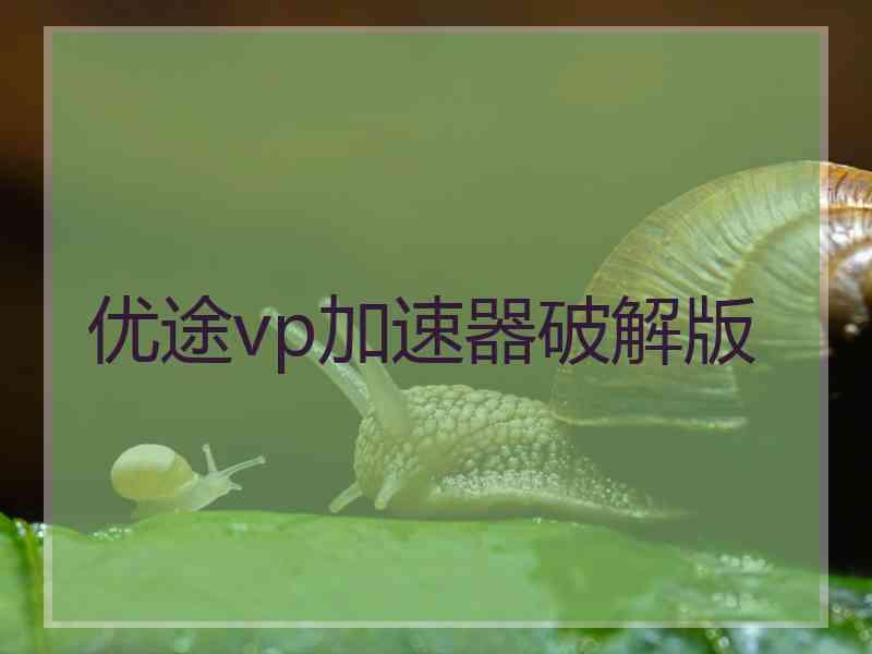 优途vp加速器破解版