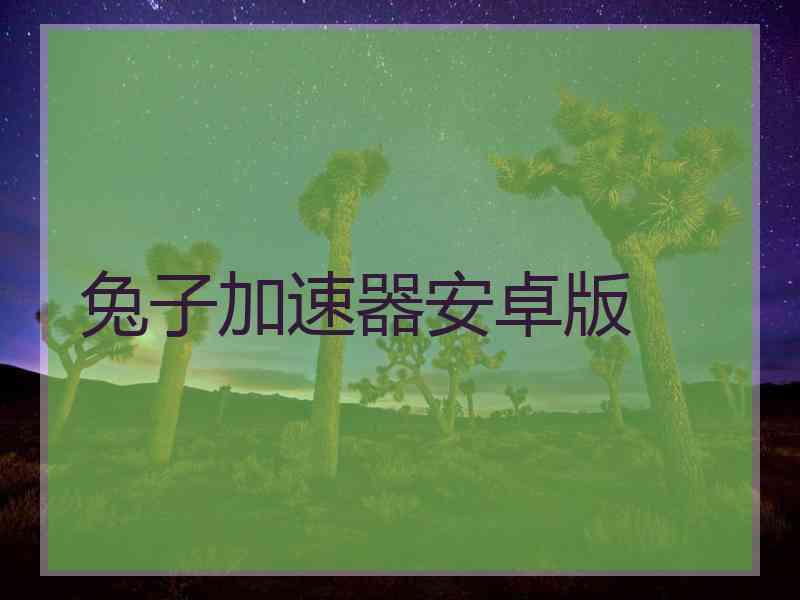 兔子加速器安卓版