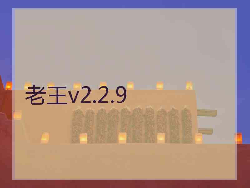 老王v2.2.9