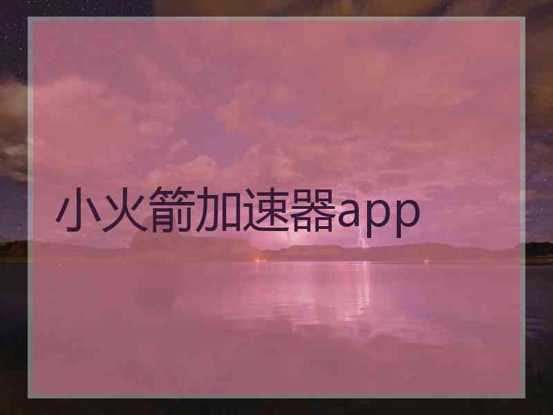 小火箭加速器app