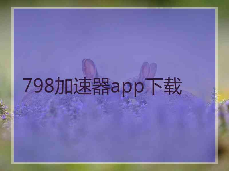 798加速器app下载