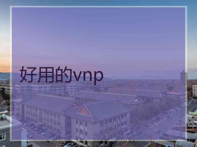 好用的vnp