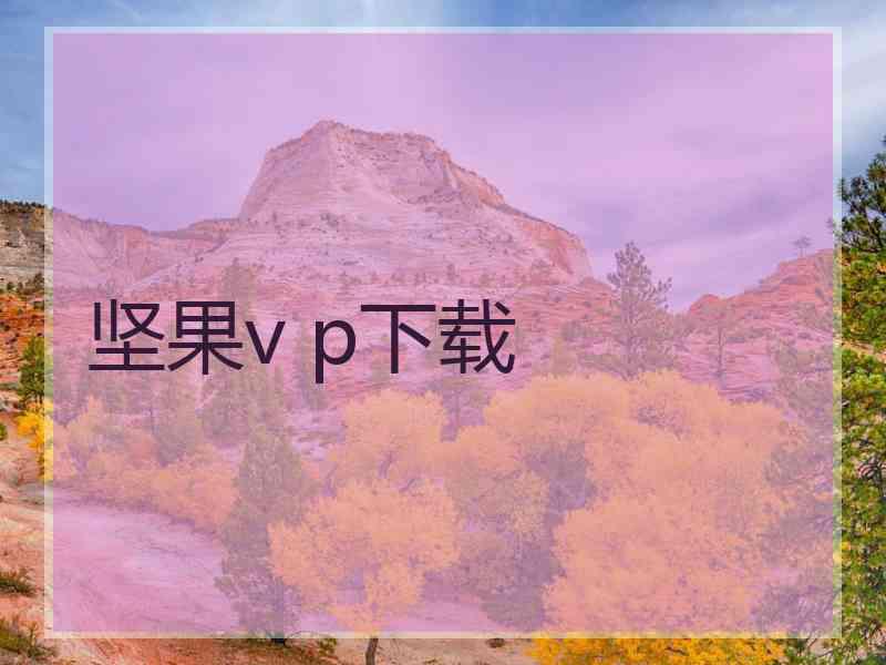 坚果v p下载