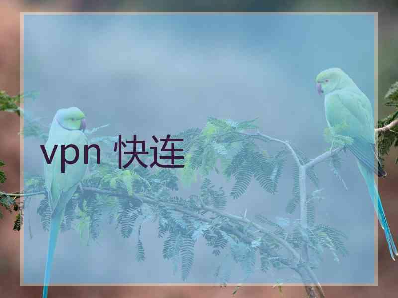 vpn 快连