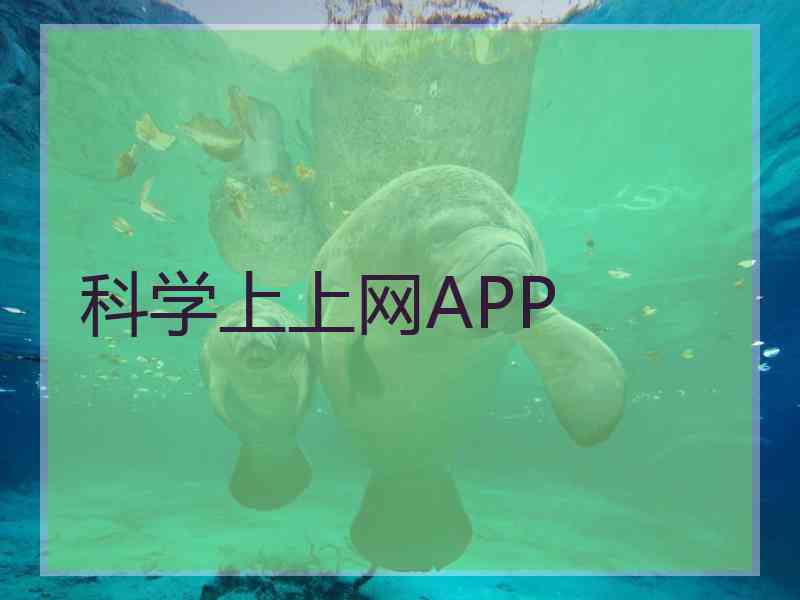 科学上上网APP